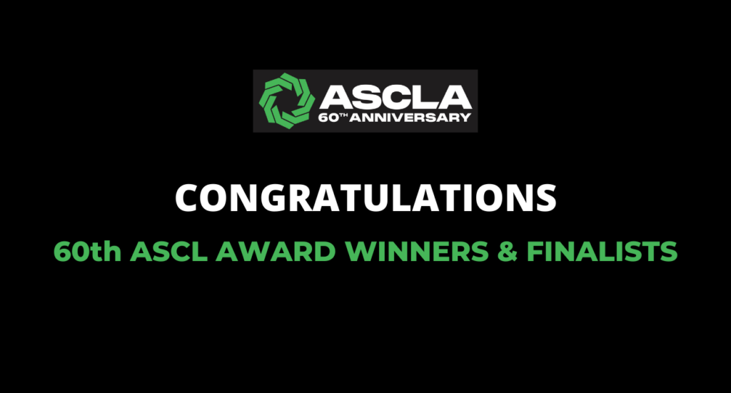 Congratulations to ASCLA Winners